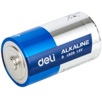 Батарейка Deli LR20 1шт E82910