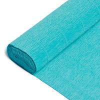 Бумага гофрированная 50х250см 033, голубая Y9164-19