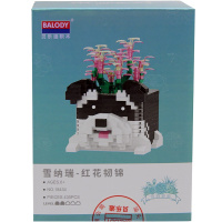 Конструктор 3D "Собака" 430 деталей 6,5х9х9см пластик 18434BA