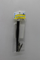 Набор перьев 5шт. с держателем 12,5см пластик, в блистере 16,5х5см ZS5819