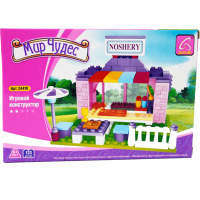 Конструктор д/девочек "Мир чудес" 133дет. 1074311/24410