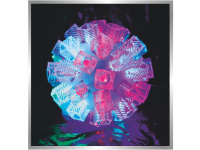 Шар светодиодный 12см 50 цветных диодов, прозрачный провод, 1 режим Y2225-15