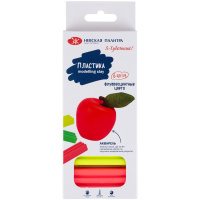 Пластика 6 цветов 120гр. "Я - Художник!" флуоресцентные цвета 222411513