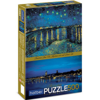 Пазлы 500 эл. "Premium. Art&Photo. Ван Гог. Звездная ночь" 33х48см 500ПЗ2_28281/077393