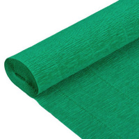 Бумага гофрированная 50х250см 019, зеленая Y9152-19