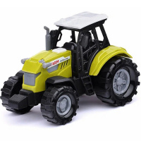 Трактор "Мастер №5" на батарейках, пластик 11х6,5х7см (свет, звук) 550-11P Трактор "Мастер №5" на батарейках, пластик 11х6,5х7см (свет, звук) 550-11P