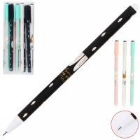 Ручка гелевая пиши-стирай "Зайка" 0,5мм синяя, ассорти 925/YZ2266