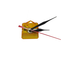 Часовой механизм со штоком 12мм со встроенной петлей с черными стрелками