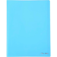 Папка 100 вкладышей "Rio" А4 полипропилен 0,30мм голубая EB01002