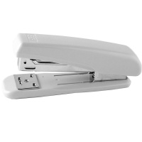 Степлер №24/6,26/6 25л глубина 45мм со скобами, пластик серый E0306