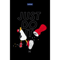 Блокнот А6 40л "Premium.Приключения чайки" клетка глянцевая ламинация, склейка, 3 дизайна 093605