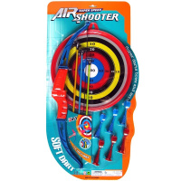 Набор 2в1 Дартс + Лук со стрелами с мишенью 55см (3 стрелы, 6 дротиков) 1669310/NS-46