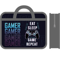 Папка с ручками 33х26х12см "Джойстик" пластик ПМ-А4-251