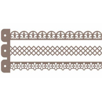 Трафарет пластиковый 10х23см НМС-08