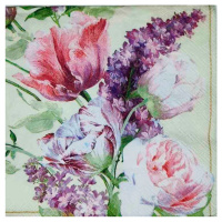 Салфетка для декупажа 33х33мм 1шт Цветы Y6782-18