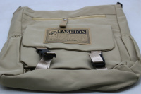 Сумка "Fashion" 34х36см 1 отделение, 4 кармана, текстиль, бежевая 11829-24