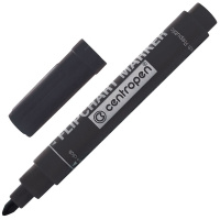 Маркер-флипчарт "Centropen" черный, круглый наконечник, толщина линии 2,5мм 8550 0112