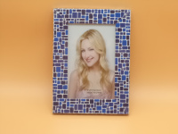 Рамка для фото 10х15см пластик синяя Y3452-16