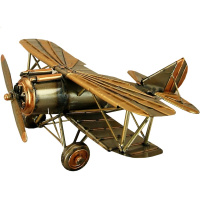 Декоративное изделие "Самолет Таchikawa Ki-9 Spruce 1934 г." 20х21х8см металл RD-2404-C-110