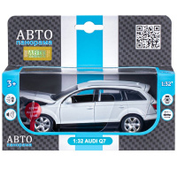 Машина "Audi Q7" белая, инерционная, металл 17,5см (свет, звук, откр.двери) JB1251391 Машина "Audi Q7" белая, инерционная, металл 17,5см (свет, звук, откр.двери) JB1251391