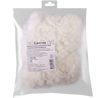 Наполнитель синтетический "Шарики" белый 100% полиэфир, в пакете СШ-100