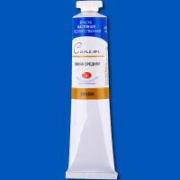 Краска масляная 46мл синяя средняя туба Сонет 2604526