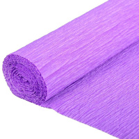 Бумага гофрированная 50х250см 043, фиолетовая Y9171-19