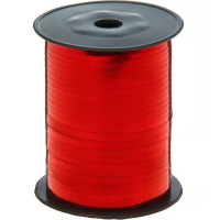 Лента упаковочная 0,5см х 1м, металлизированная, красная (250) GP/109729 Лента упаковочная 0,5см х 1м, металлизированная, красная (250) GP/109729