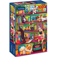 Пазлы 1000 эл. "Premium. Хвостатый книжный клуб" 48х68см 1000ПЗ2_35407/093524