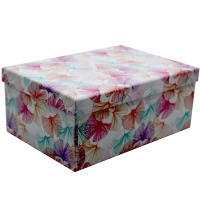 Коробка подарочная "Листва" 30х22х13,5см картон M10-120