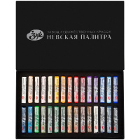 Пастель 30 цветов мягкая, прямоугольная, картон 253411961