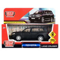 Машина "Toyota Land Cruiser" черная, инерционная, металл 12,5см (открывающиеся двери) CRUISER-BE Машина "Toyota Land Cruiser" черная, инерционная, металл 12,5см (открывающиеся двери) CRUISER-BE