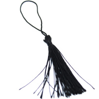 Кисточка для закладки 9см черная Y7441-18