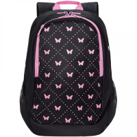 Рюкзак 29х40х20см, 660гр, 2 отделения, 2 кармана, черный RD-041-4/1