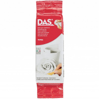 Паста для моделирования 250гр белая, застывает на воздухе DAS 348400