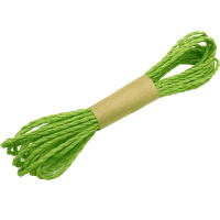 Шнур бумажный 10м, светло-зеленый Y2352-15/Y10853-24