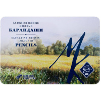 Карандаши 48 цветов трехгранные, дерево, металл Мастер-класс 1521201188