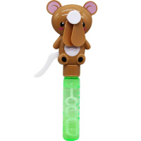 Мыльные пузыри "Медведь" 21см, 3 отверстия, с вентилятором PS2561