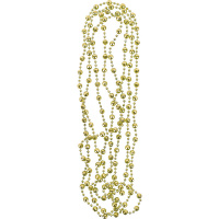 Бусы Дискотека 2,7м d-3/5мм золото Y5081-17