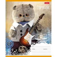 Тетрадь А5 18л линия "Кот Басик. Выпуск №2" на скобе 5 дизайнов 18Т5В2/068817