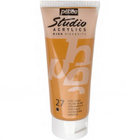 Краска акриловая 100мл охра желтая "Studio Acrylics" 831-027