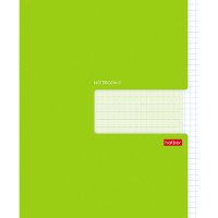 Тетрадь А5 48л клетка "Зеленая" на скобе 48Т5В1_27563/074512