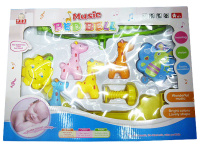 Подвеска на кроватку "Жираф" 44 х 32см, пластик (звук) Y7520-18