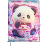 Дневник для 1-11 классов "Sweet Panda" твердая обложка, искусственная кожа с поролоном 2020677