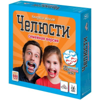 Игра настольная "Челюсти: семейная версия" 26х26см (53 карточки, 4 капы) MAG119878/MAG119880