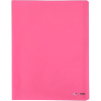 Папка 60 вкладышей "Rio" А4 полипропилен 0,30мм розовая EB00602
