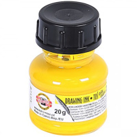 Тушь 20мл желтая 141723