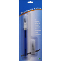 Нож для макетирования 5 сменных лезвий, корпус ассорти Y10776-24