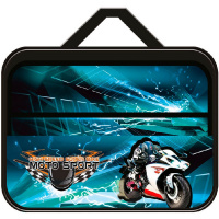 Папка д/труда А4 "Высокая скорость" 335*260*60 с ручками, ткань ПТР-111