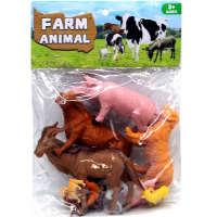 Набор "Домашние животные" 25х20см 10шт/уп. с аксессуарами, в блистере LT349327